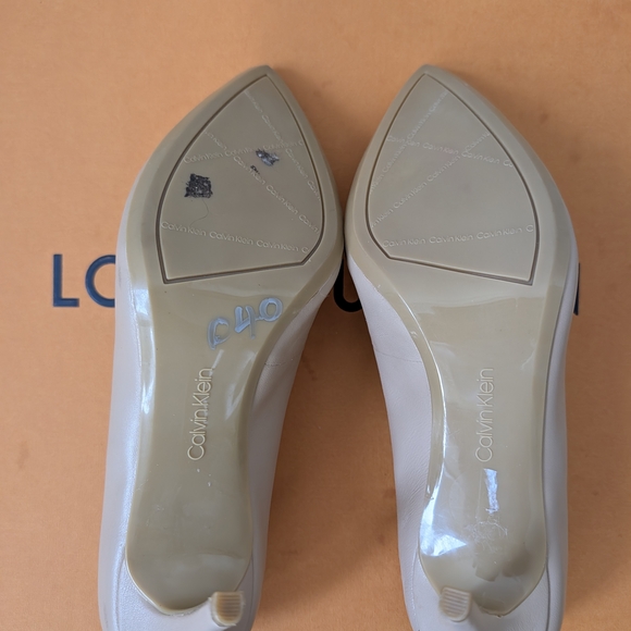 Calvin Klein Women's Tan Pumps. Nude. EU 38. US 7.5 - Picture 5 of 14
